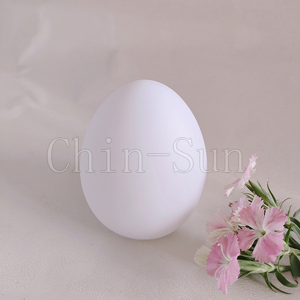 Small White Egg Evade Glue Night Lamp LED Table Light For Home Decoration 