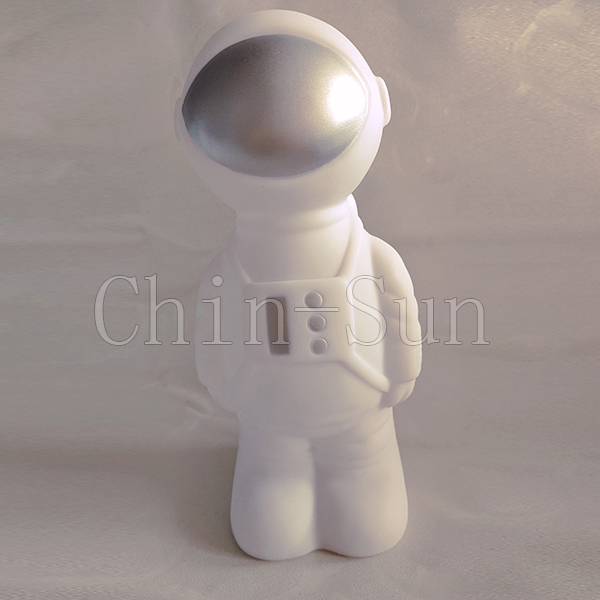 White Astronaut Evade Glue Night Lamp LED Table Light For Home Decoration 