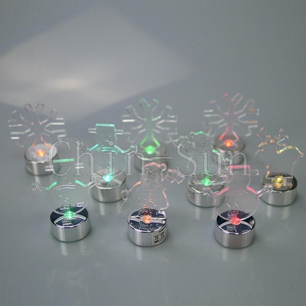 LED lights with various head decorations