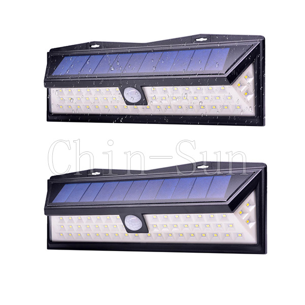 3 Lighting Modes  Solar Power Rechargeable Motion Sensor Light