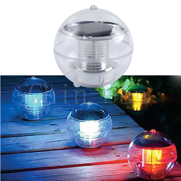 Color Changing LED Ball Light Swimming Pool Floating Light